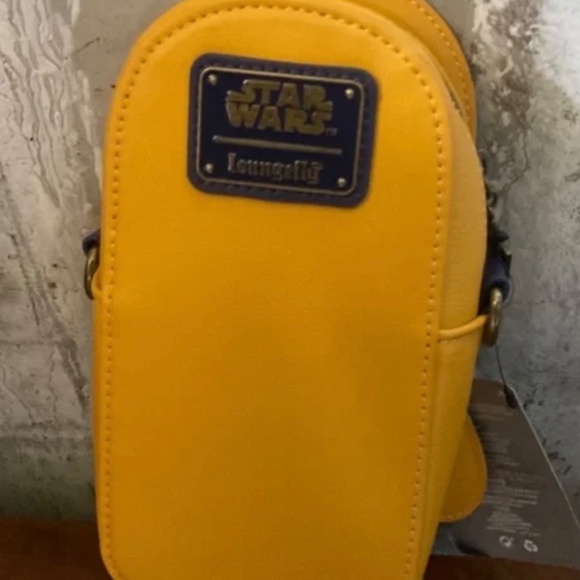 LOUNGEFLY STAR WARS GINGERBREAD  CROSSBODY  NWT  RETIRED BACKPACK     RARE - Picture 2 of 2